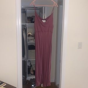 Anthropologie Slip Midi Dress